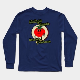 Vintage Flavor Timeless Freshness Long Sleeve T-Shirt